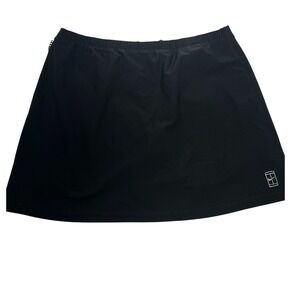 Nike Tennis Skirt Black Athletic Activewear Skort‎ Womens XL Extra Large